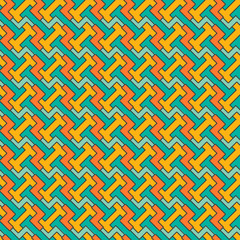 Abstract seamless geometric pattern.  background
