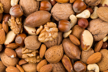 Variety of Mixed Nuts
