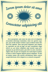 Page corner design template