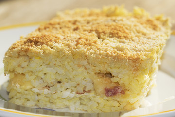 timbale of rice