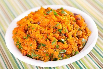 Sweet potato and coriander dip