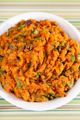 Sweet potato and coriander dip