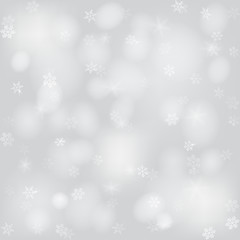 Christmas background with snowflakes