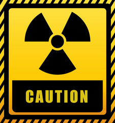Fototapeta premium Warning sign design 