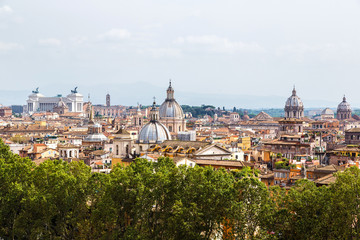 Obraz premium Panoramic view of Rome