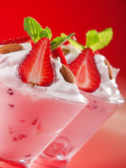 Strawberry cream