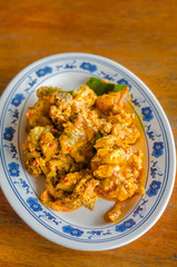 Stir fried chicken