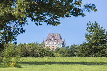 View the Chateau Frontenac, Quebec, Canada. 