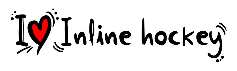 Inline hockey love
