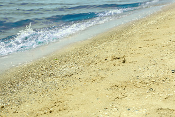 Beach and beautiful sea