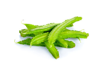  Winged Beans on white background