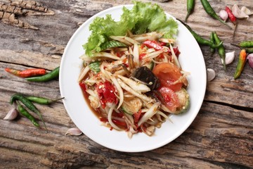 Papaya salad
