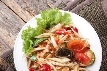 Papaya salad