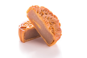 Mooncakes. Traditional Mooncake - Chinese moon cake