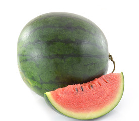 water melon on white background
