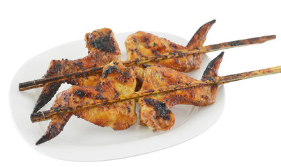 grilled Chicken on white plate