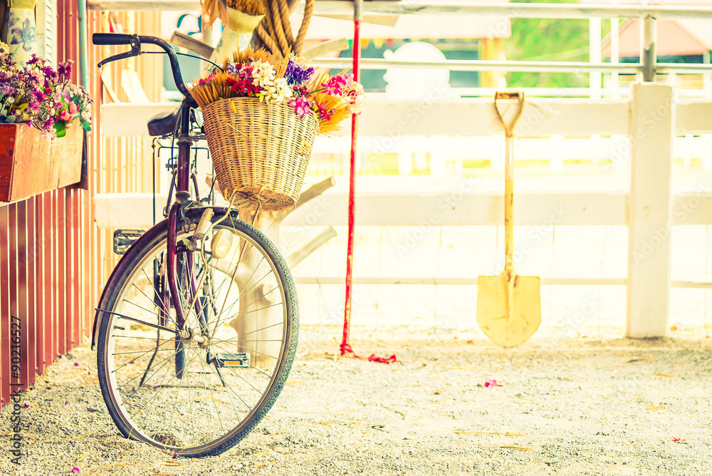 Wall mural Vintage bicycle