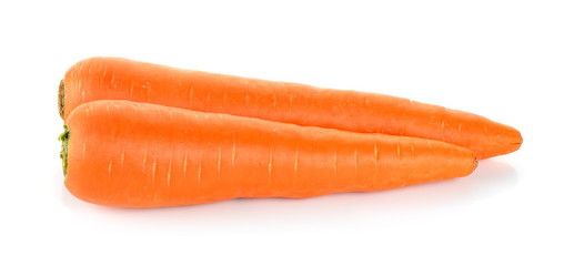 Carrot isolated on the white background