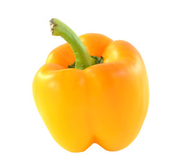 pepper on white background