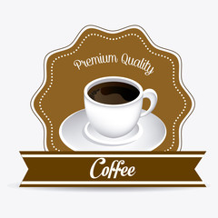 Coffee drink design.