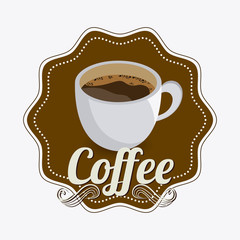 Coffee drink design.
