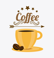 Coffee drink design.