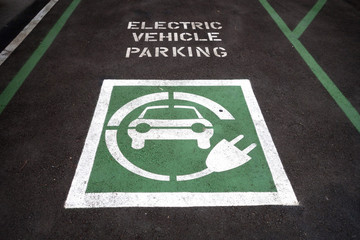 electric vehicle parking space