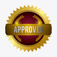 Approved label design.