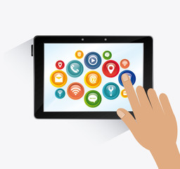 Social media design.