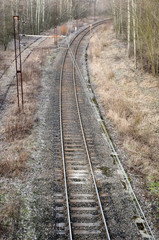 Fototapeta premium Railroad track