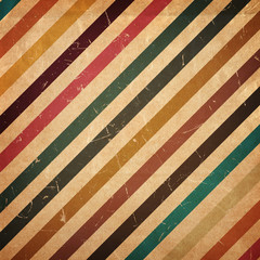 Retro stripe pattern vintage background