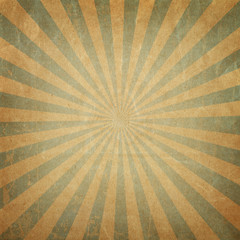 Vintage background  rising sun or sun ray,sun burst retro paper background