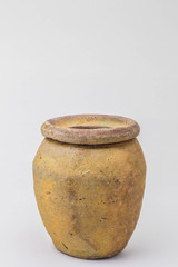 jars on a background