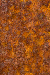 texture of corroded iron bar