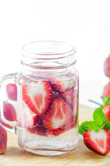 Strawberry Infused Water