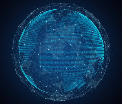 Global network of internet