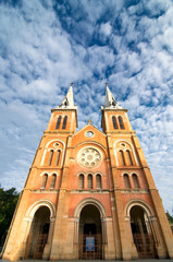 Saigon Notre-Dame Basilica in Ho Chi Minh City, Vietnam