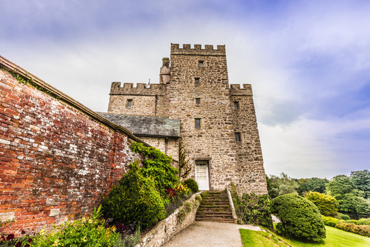 Historic Sizergh Castle And Garden Is A Stately Home And Garden At Helsington In The English County Of Cumbria.