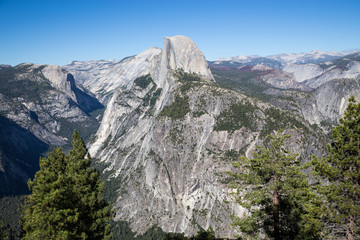 Glacier Point in Yosemite National Park, California, USA.