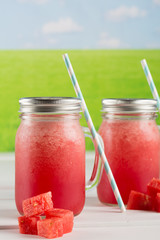Watermelon granita
