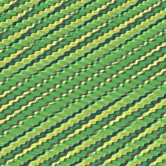 Wavy volume background. Pattern with optical illusion.