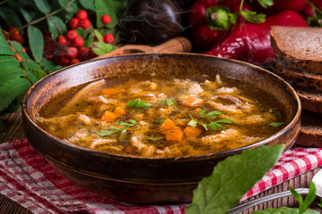 polish beef tripe soup