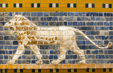 Fragment of the Babylonian Ishtar Gate 