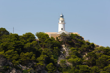 Fototapeta na wymiar Lighthouse of Capdepera, Mallorca