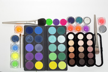 Colorful make-up set