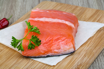 Salmon fillet