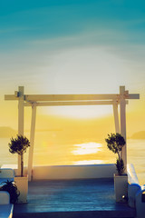 Fototapeta premium Santorini, Greece - Oia typical view