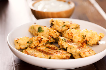 Zucchini croquettes