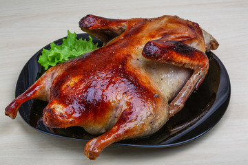 Roasted duck