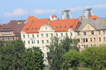 Riga view from the port